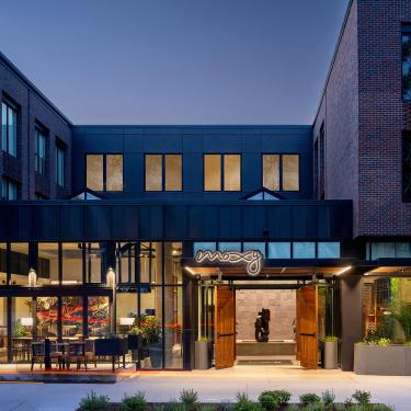Moxy hotel exterior
