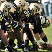 CU Buffs players on the field