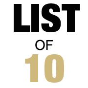 list of 10 