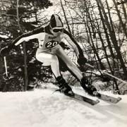 Sandy Hildner Skiing