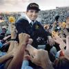 Photo of Coach Mac in a crowd