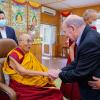 Chancellor DiStefano with the Dalai Lama