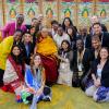 CU students with the Dalai Lama