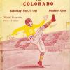 Homecoming program, Nov. 7, 1931