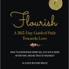 Image of the cover of the book by Allison McCabe Bruce titled "Flourish, A 365 Day Guided Path Toward Love