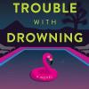 The cover features a pool at night with a pink flamingo and various shades of pinks and blues in the water with mountains behind it.