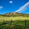 Landscape image of Chautauqua Park.