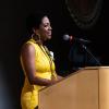Olivia Omega at the 2023 alumni awards