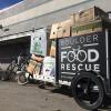 Boulder Food Rescue cart full of food