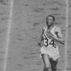 David Bolen finishing Men's 400 at 1948 Olympics