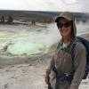 Carol Finn at Yellowstone