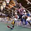 Blake Leeper, an athlete who uses running prostheses