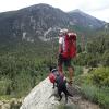 Trevor Thomas and his guide dog Tennille