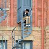 old main fire escape