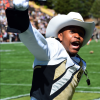 Floyd Pierce in marching band