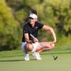 A CU women's golf athlete