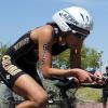 Michelle Mehnert on bike