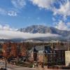 misty campus photo