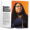 Coloradan magazine open to an article titled Beyond a Moment, a Movement