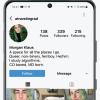 Screenshot of Morgan's instagram