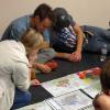 group working on Climate change research