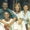 The Waughs during their first Peace Corps service trip to Seychelles in 1986.