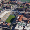 Drone-view of Folsom Field