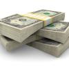 stacks of money