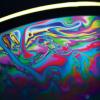 a colorful image created with soap