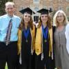Faliano twins at graduation