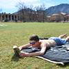 campus warm weather