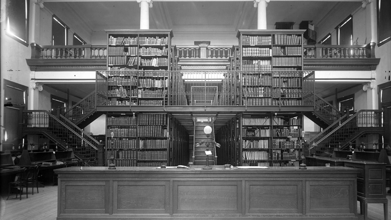 Library in University Theatre