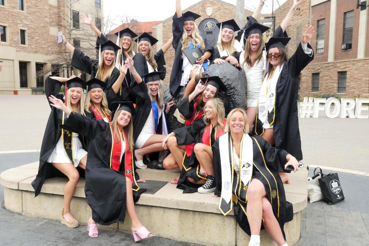 2021 Graduation Appreciation Days photo-ops in and around Folsom Field at CU Boulder
