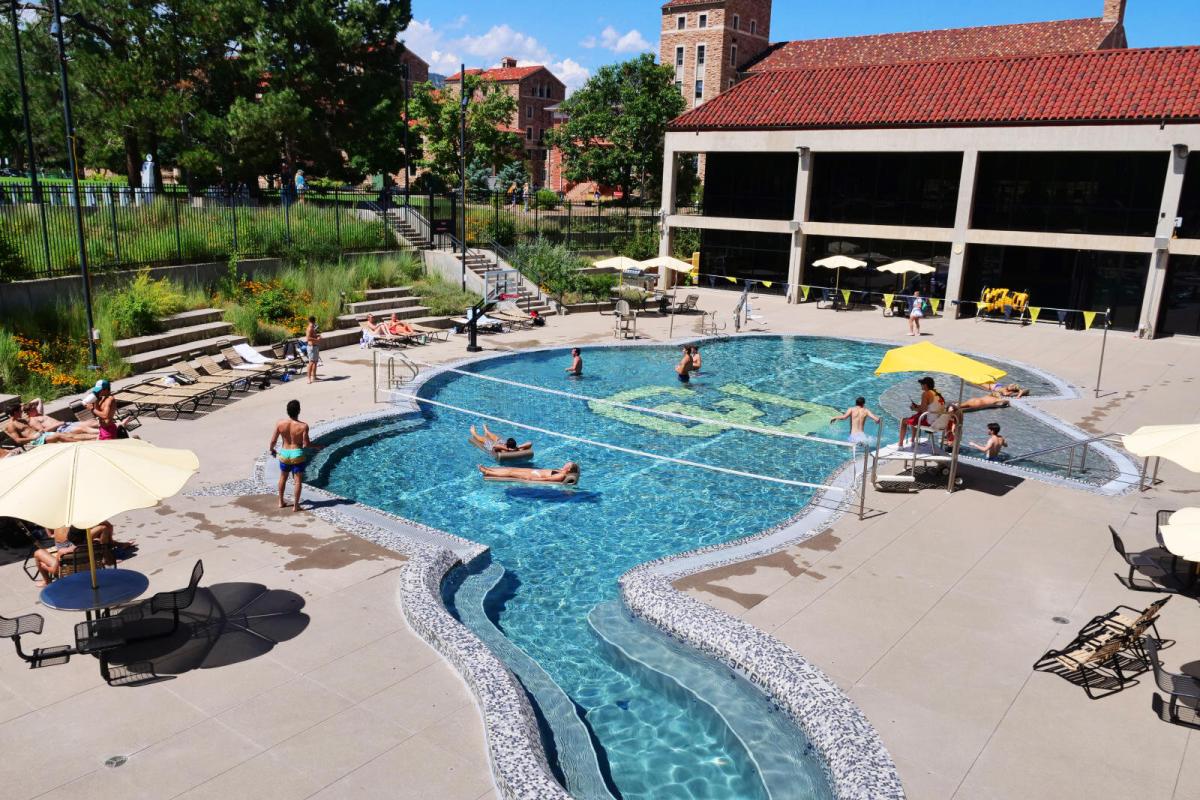 Buff Pool at CU Rec Center