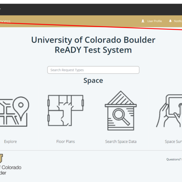 space survey landing page