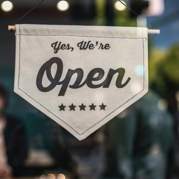 Yes, we're open sign in window