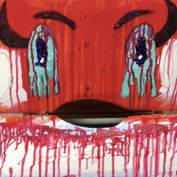 Student painting from Creative Minds RAP