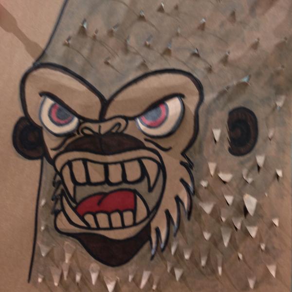 Student painting from Creative Minds RAP