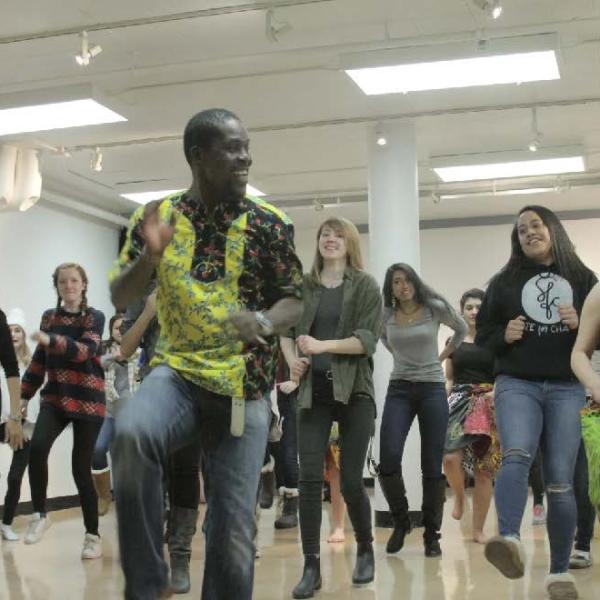 African Dance class photo