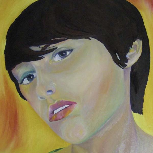 Student painting from Creative Minds RAP