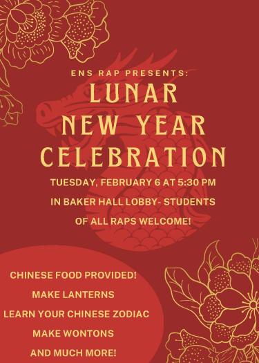 Lunar New Year Event Poster