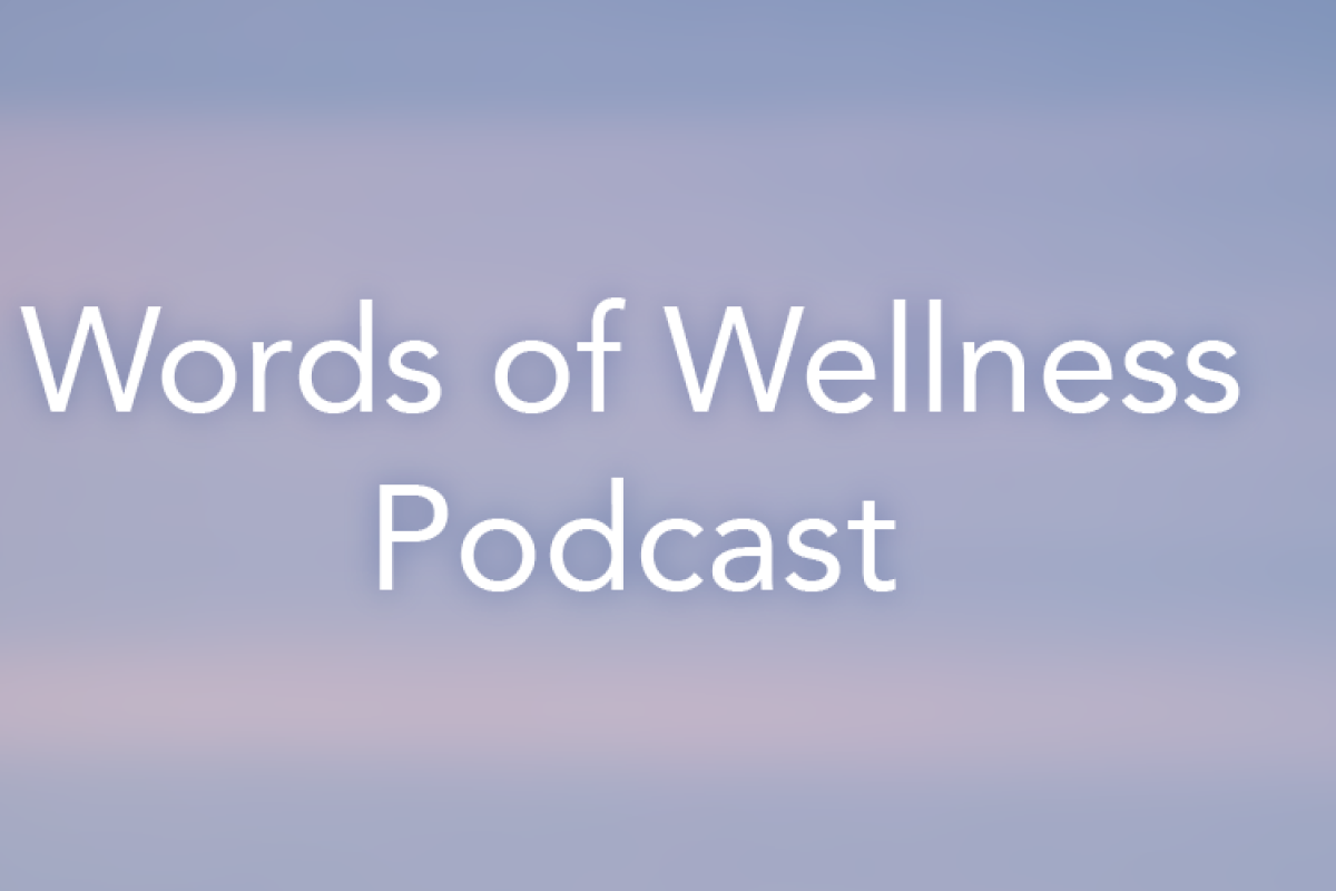 words of wellness podcast card
