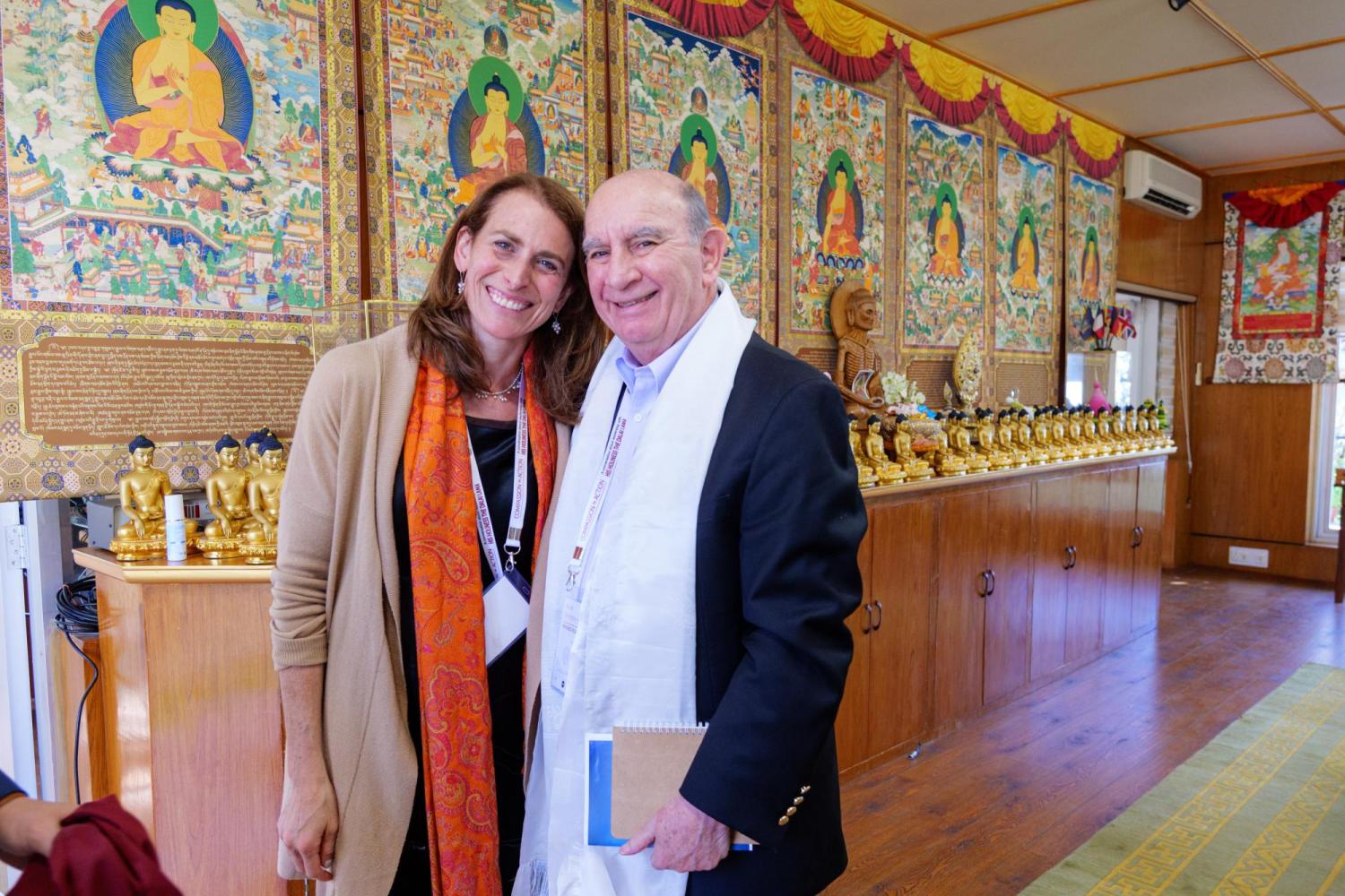 Sona Dimidjian, PhD, Director of the Renée Crown Wellness Institute & Dr. Philip P. DiStefano, chancellor at the University of Colorado Boulder.