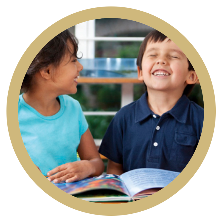children laughing