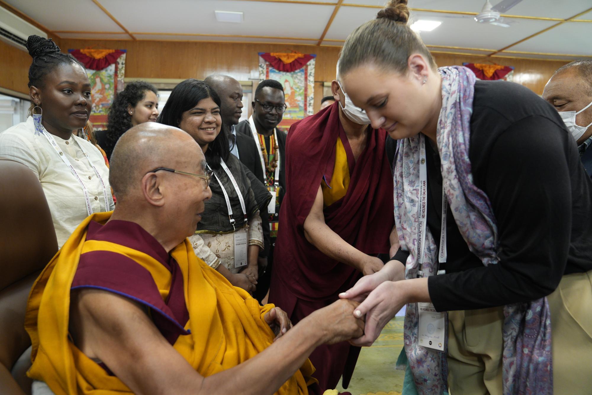 Meeting HHDL
