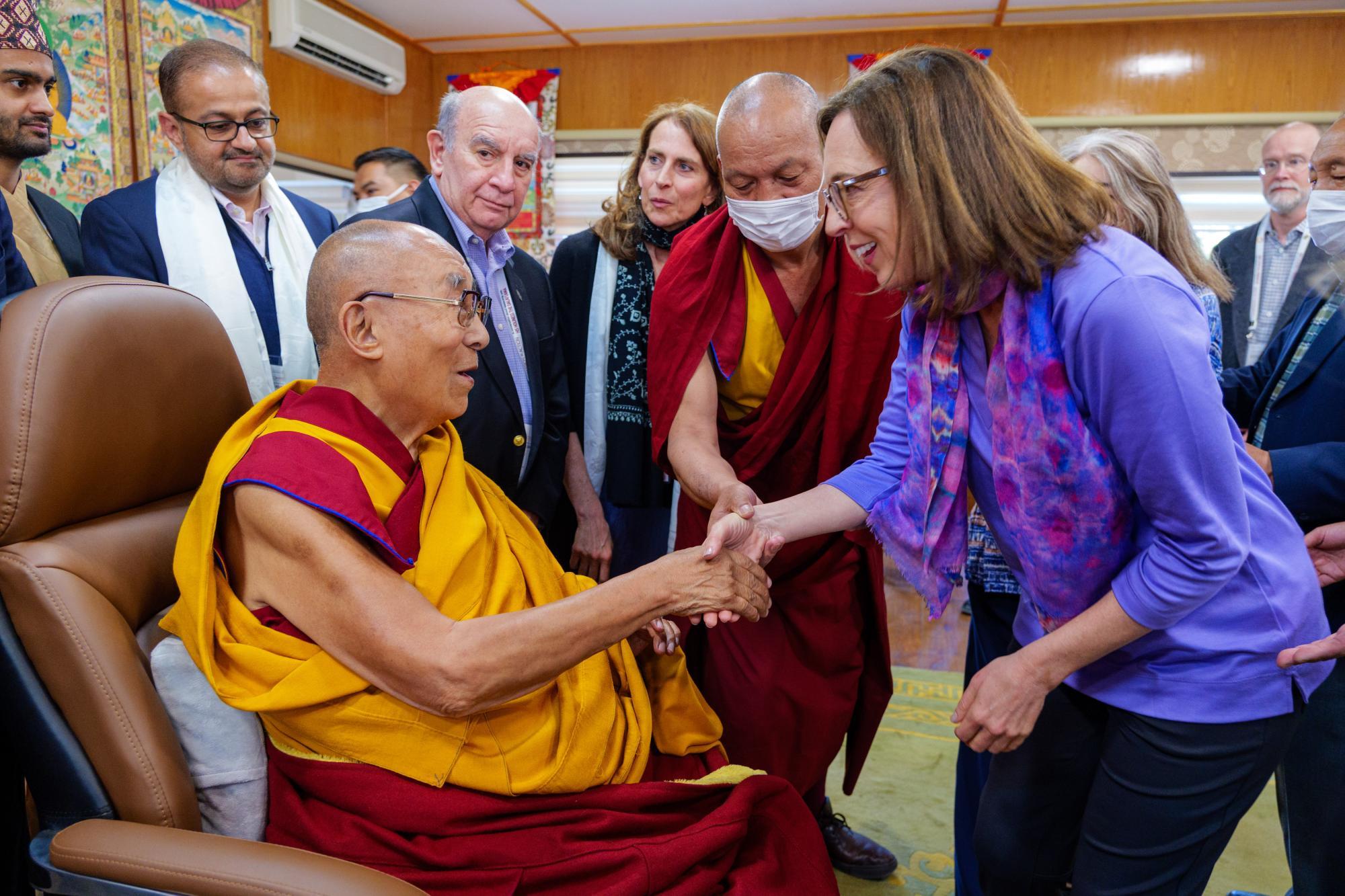 Meeting HHDL