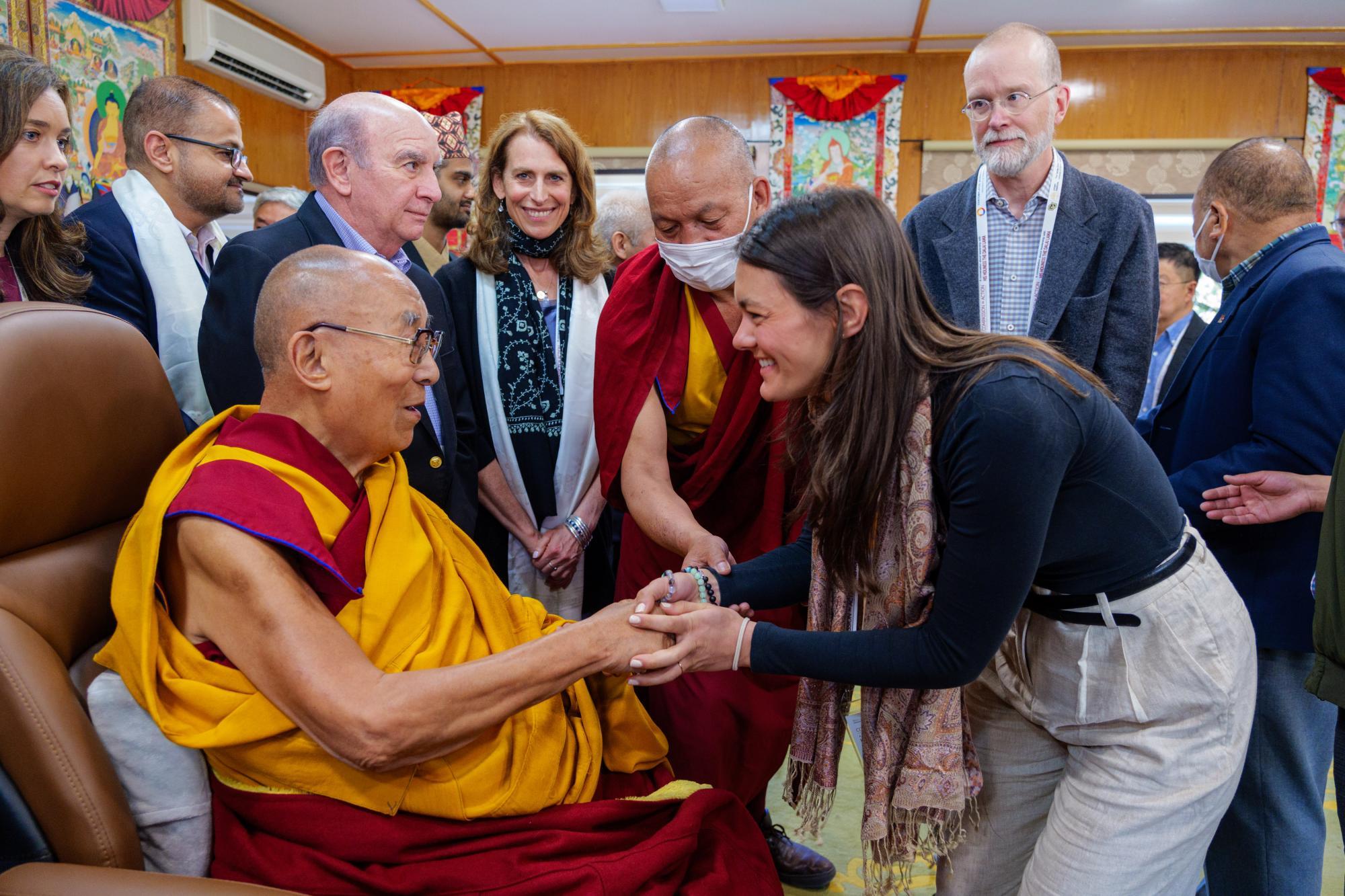 Meeting HHDL