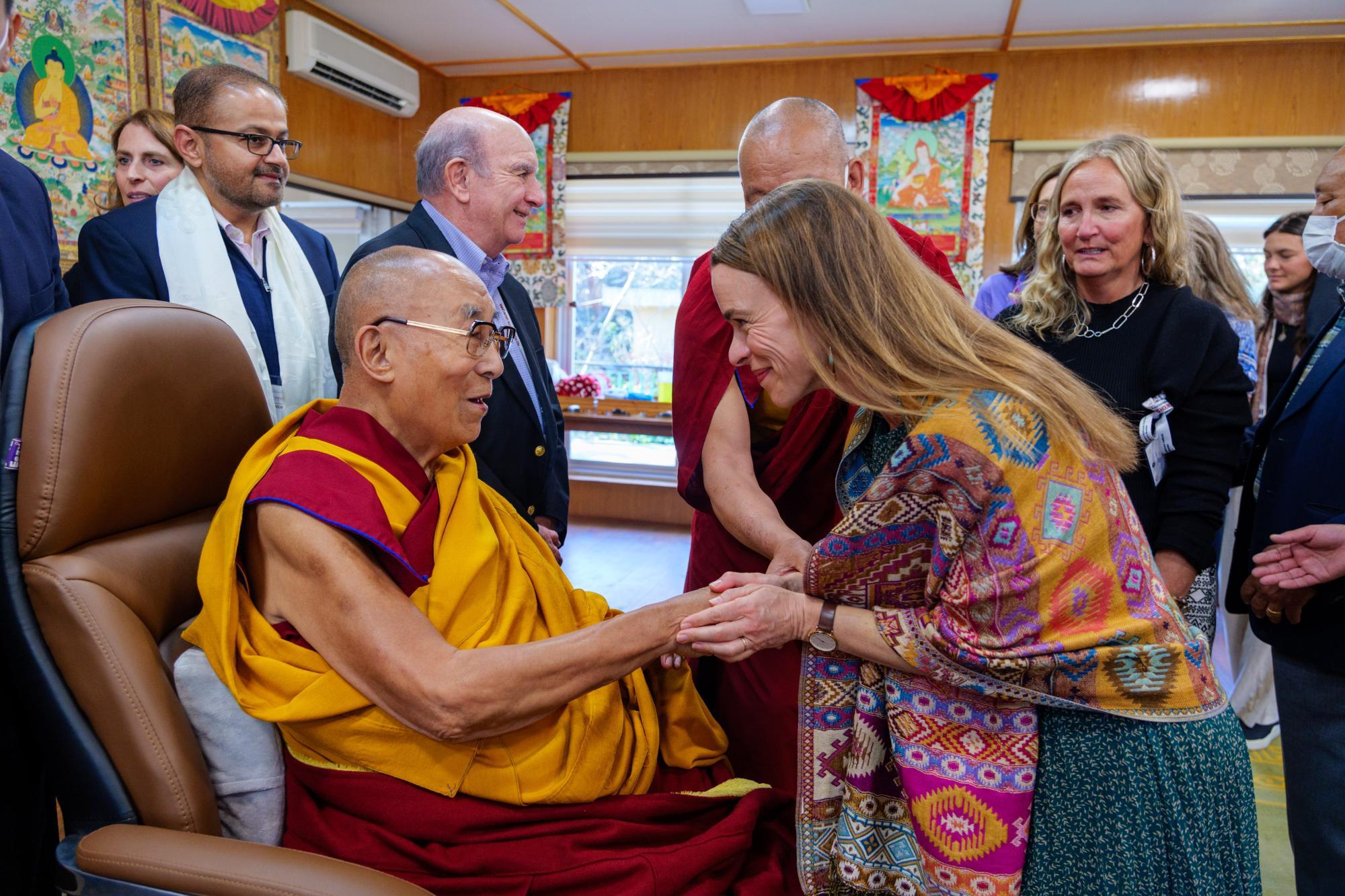 Meeting HHDL
