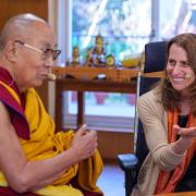 Sona and HHDL 
