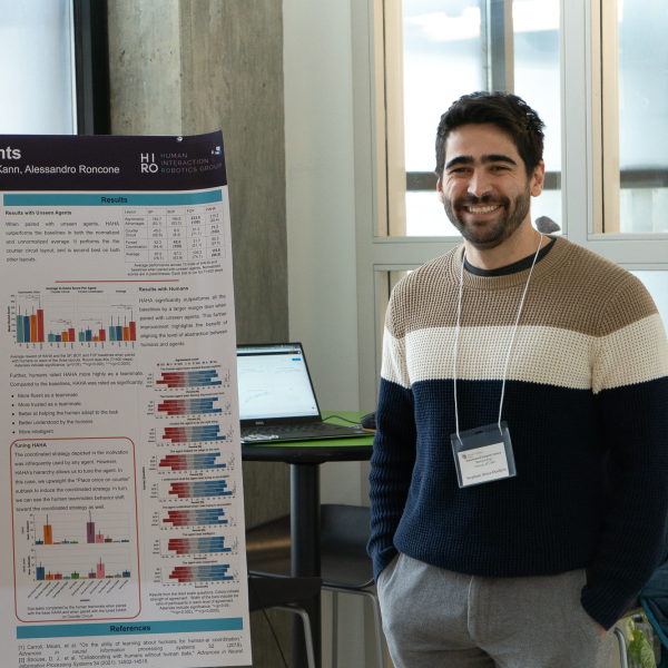 Student at Research Expo Spring 2023
